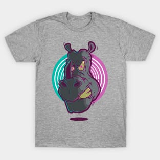 RETRO RHINO DESIGN T-shirt STICKERS CASES MUGS WALL ART NOTEBOOKS PILLOWS TOTES TAPESTRIES PINS MAGNETS MASKS T-Shirt